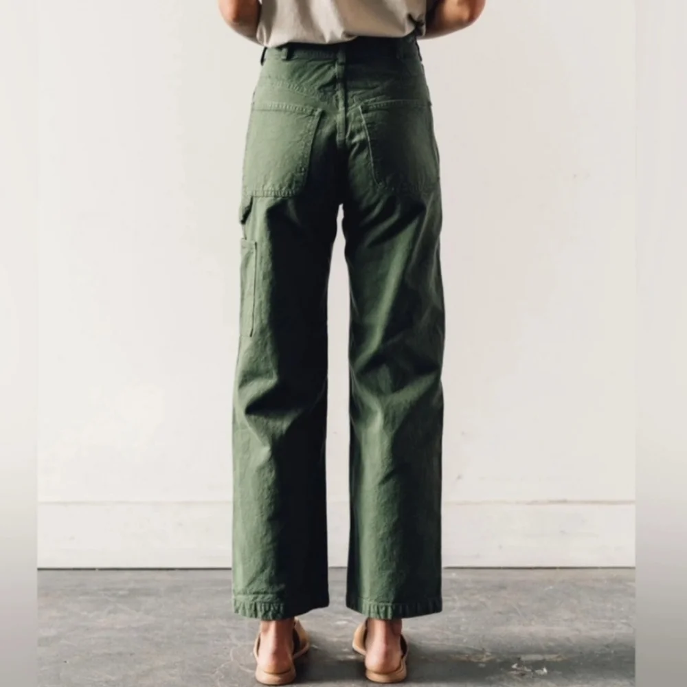 ❌️SOLD❌️ Jesse Kamm Handy Pants in Olive 2 - Picture 2 of 8
